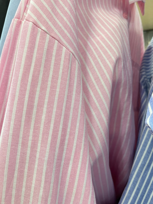 Summer Casual Stripes Formal Shirts